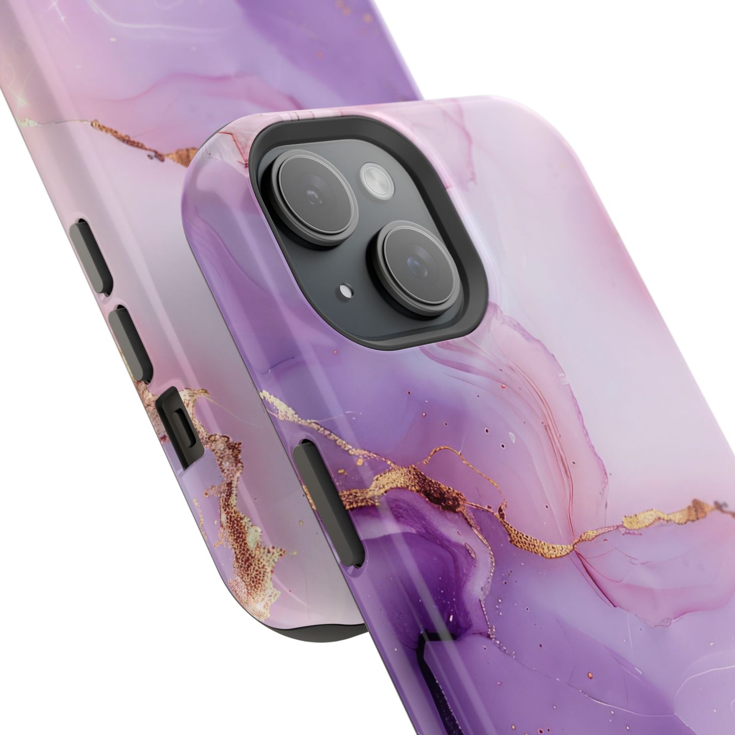 Elegant Purple Marble iPhone Case