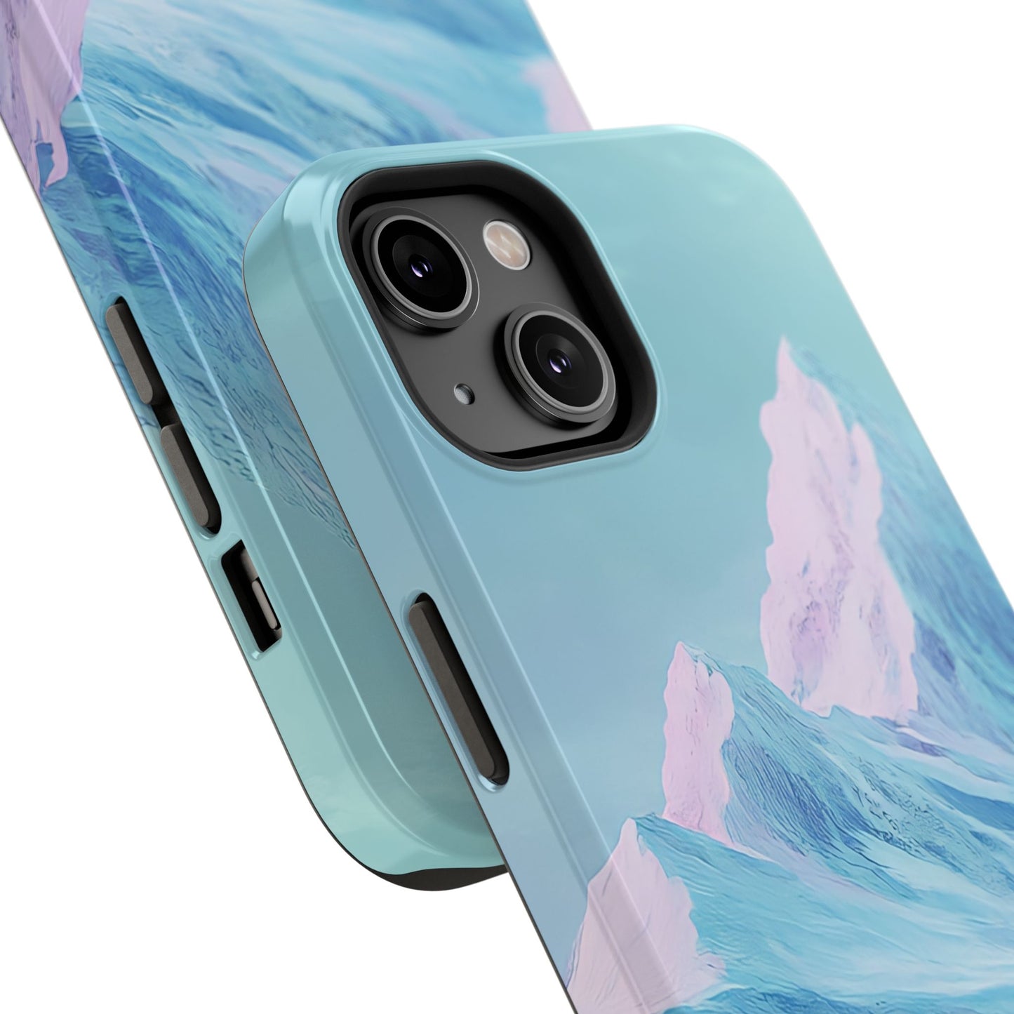 Mountain Landscape Phone Case - Impact-Resistant Protection for Nature Lovers