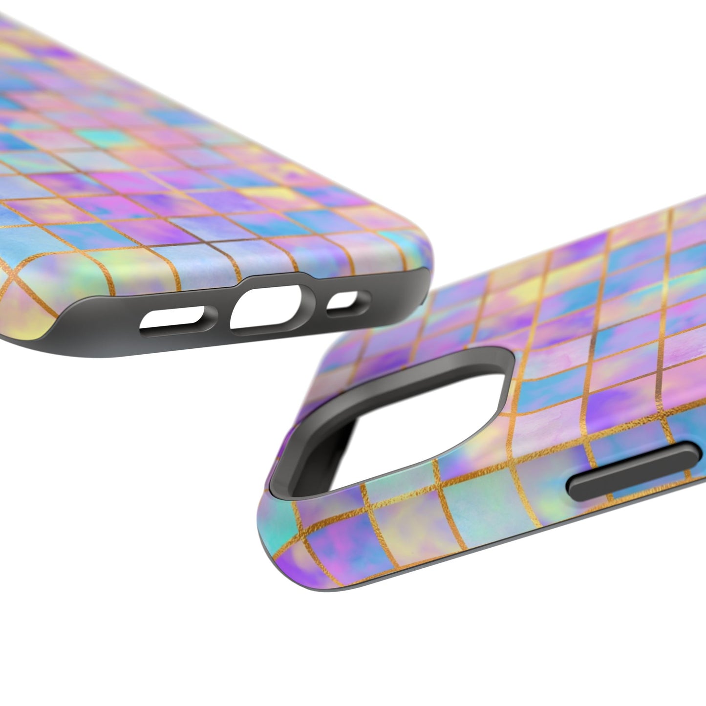 Colorful Mosaic Impact-Resistant Phone Case