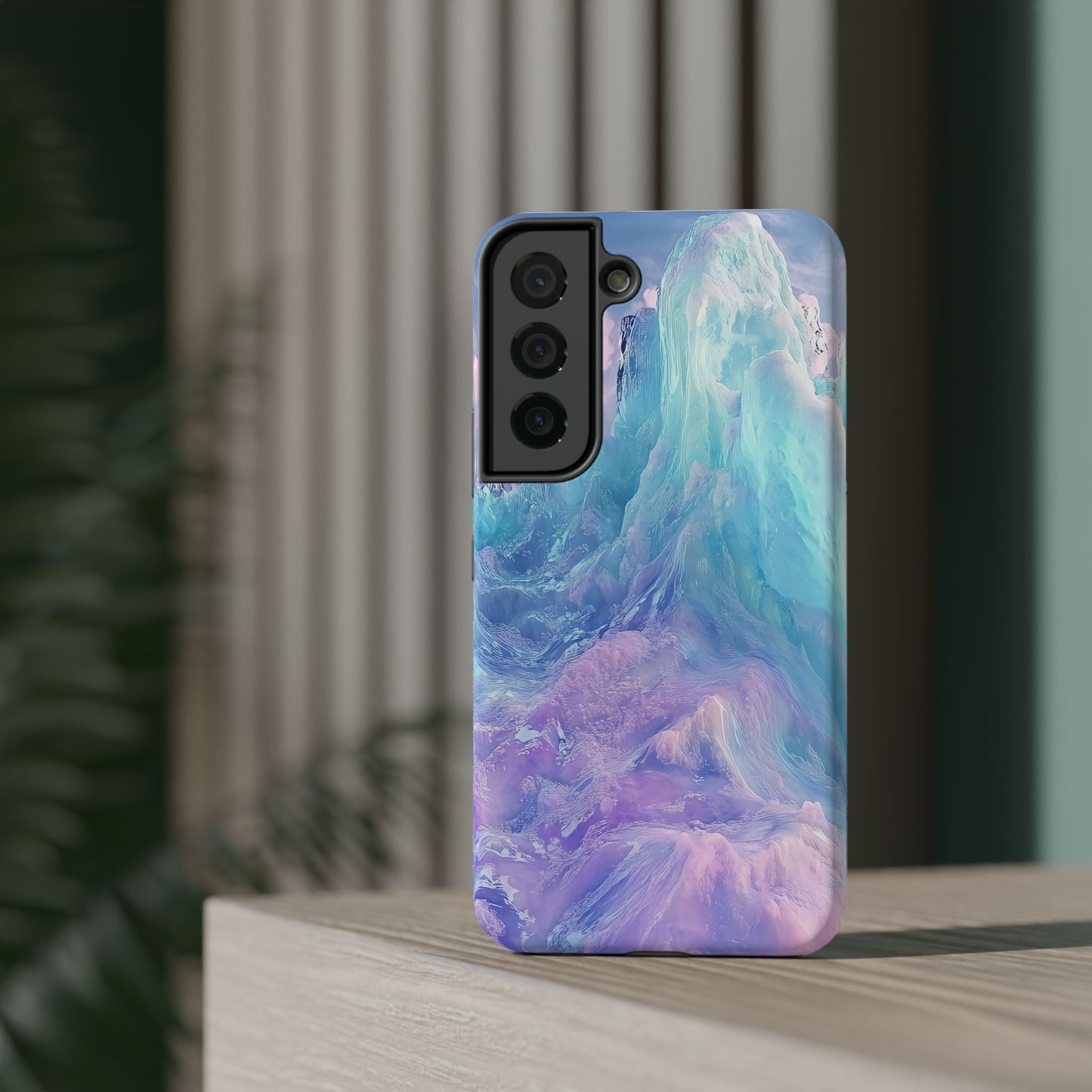 Phone Case - Colorful Abstract Waves Design