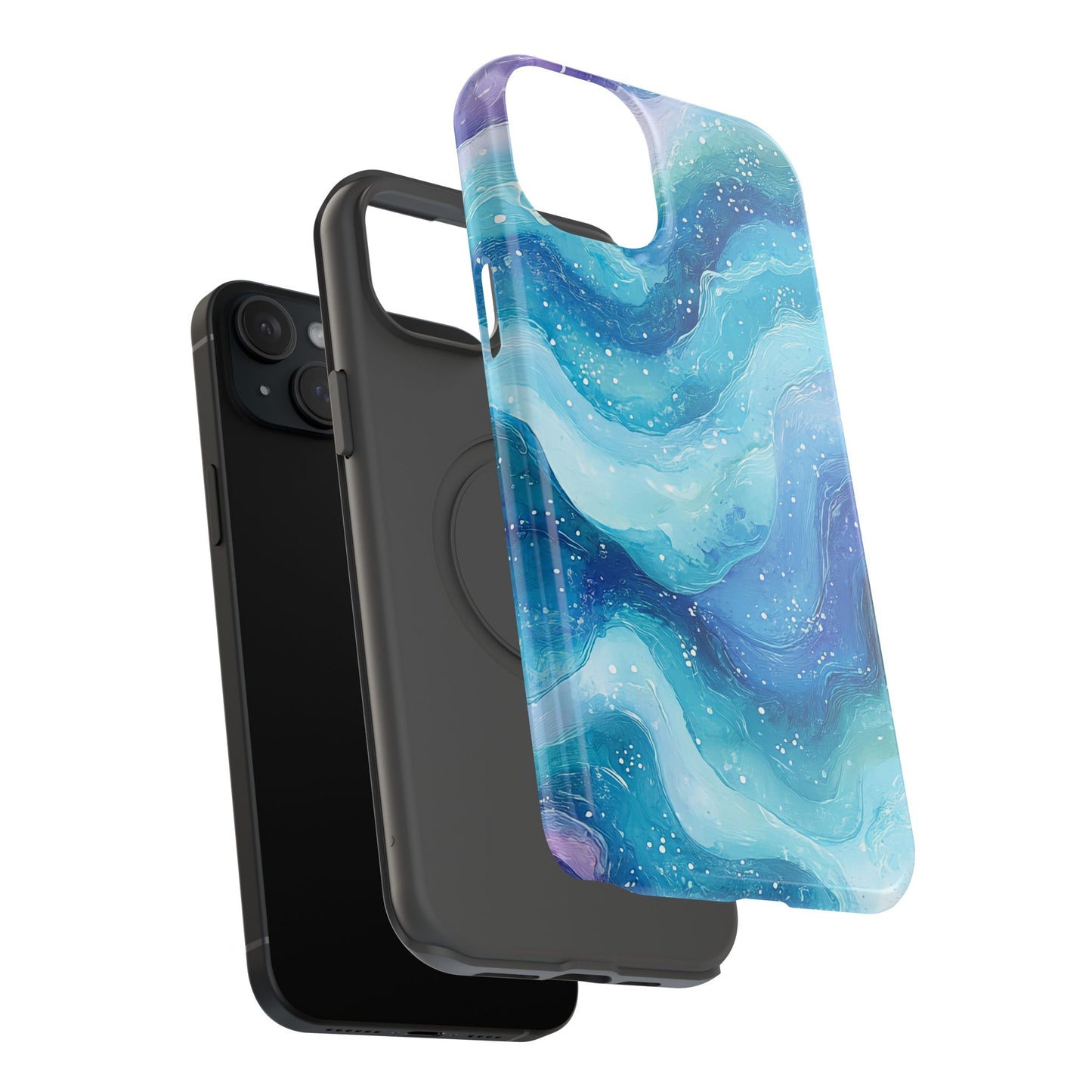 Ocean Wave Impact-Resistant Phone Case - Stylish and Durable Design