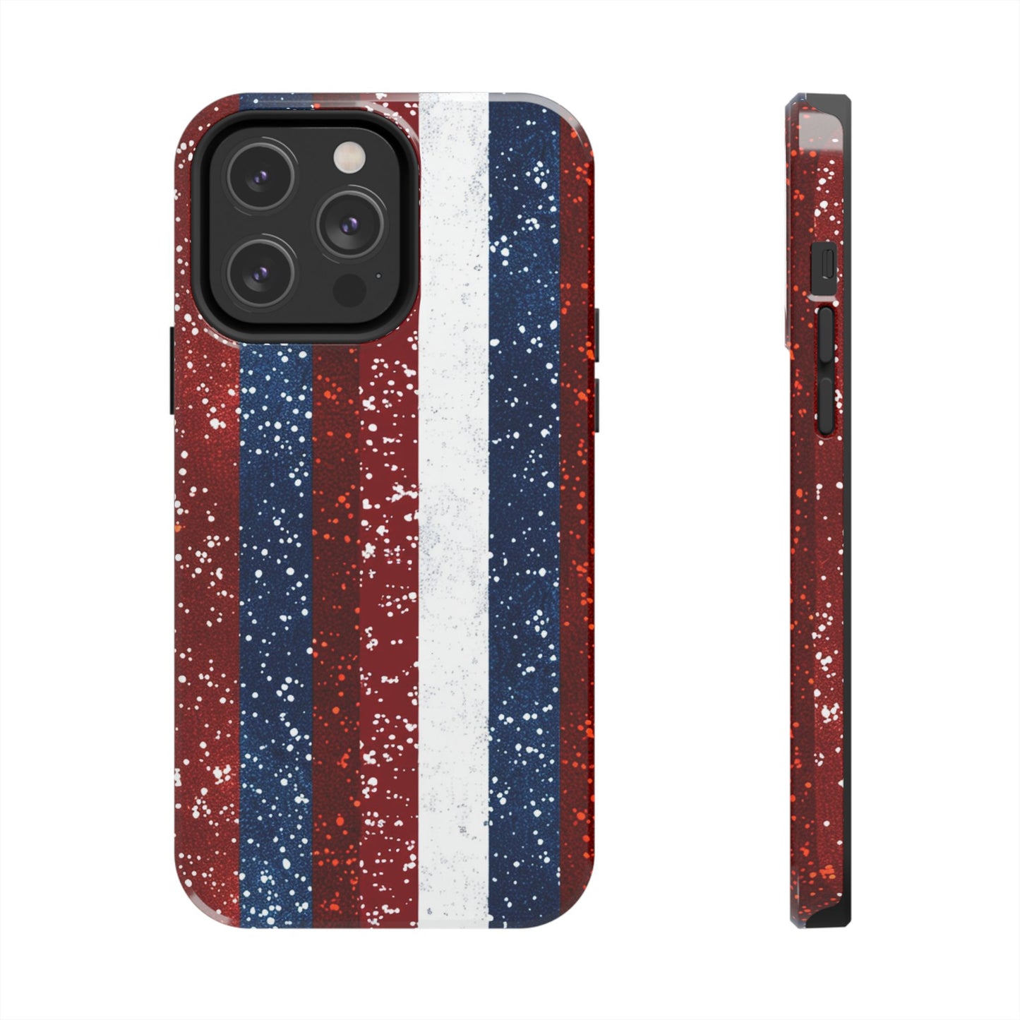 Patriotic Glitter Tough Phone Case