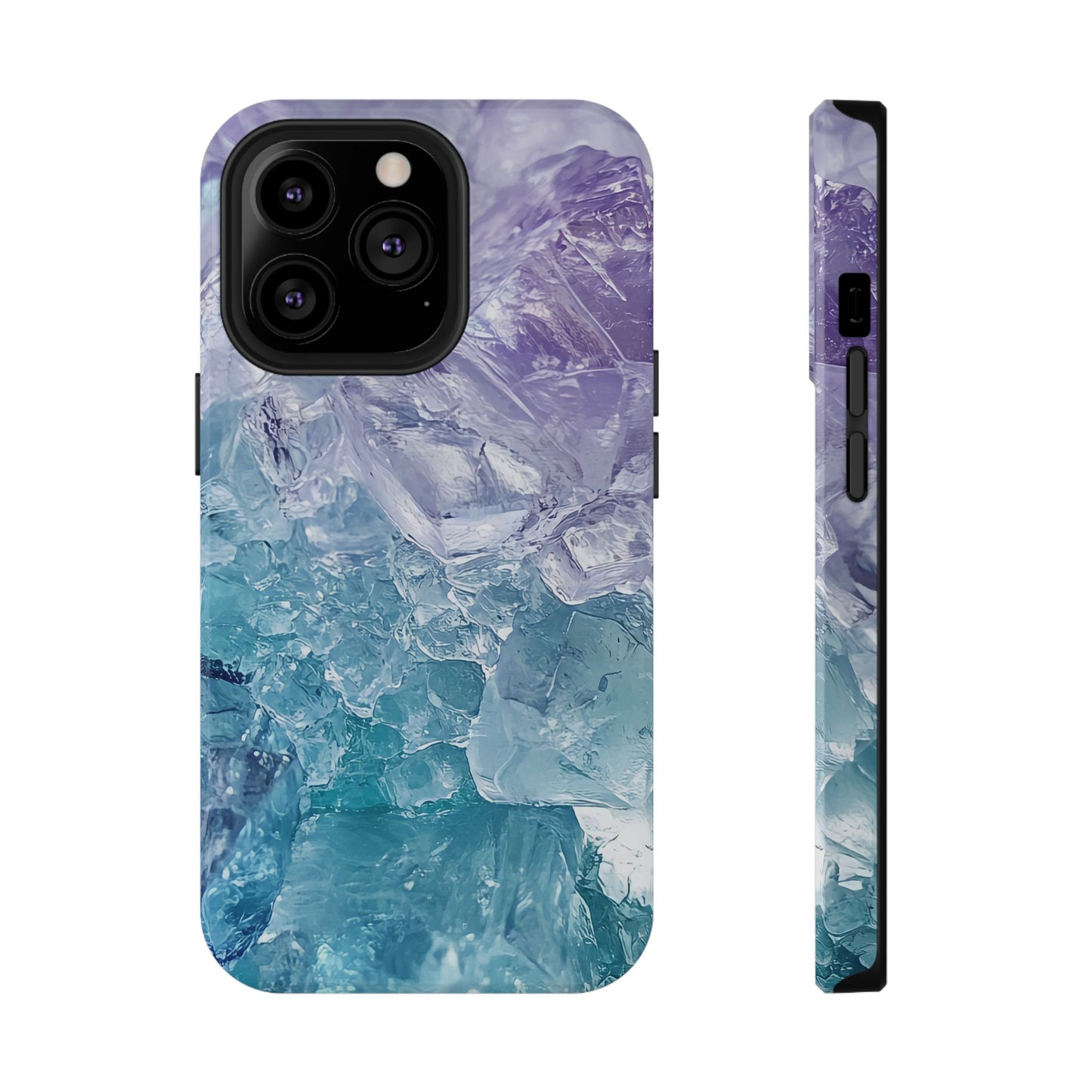 Crystal-Patterned Impact-Resistant Phone Case | Stylish Protection for Adventurers