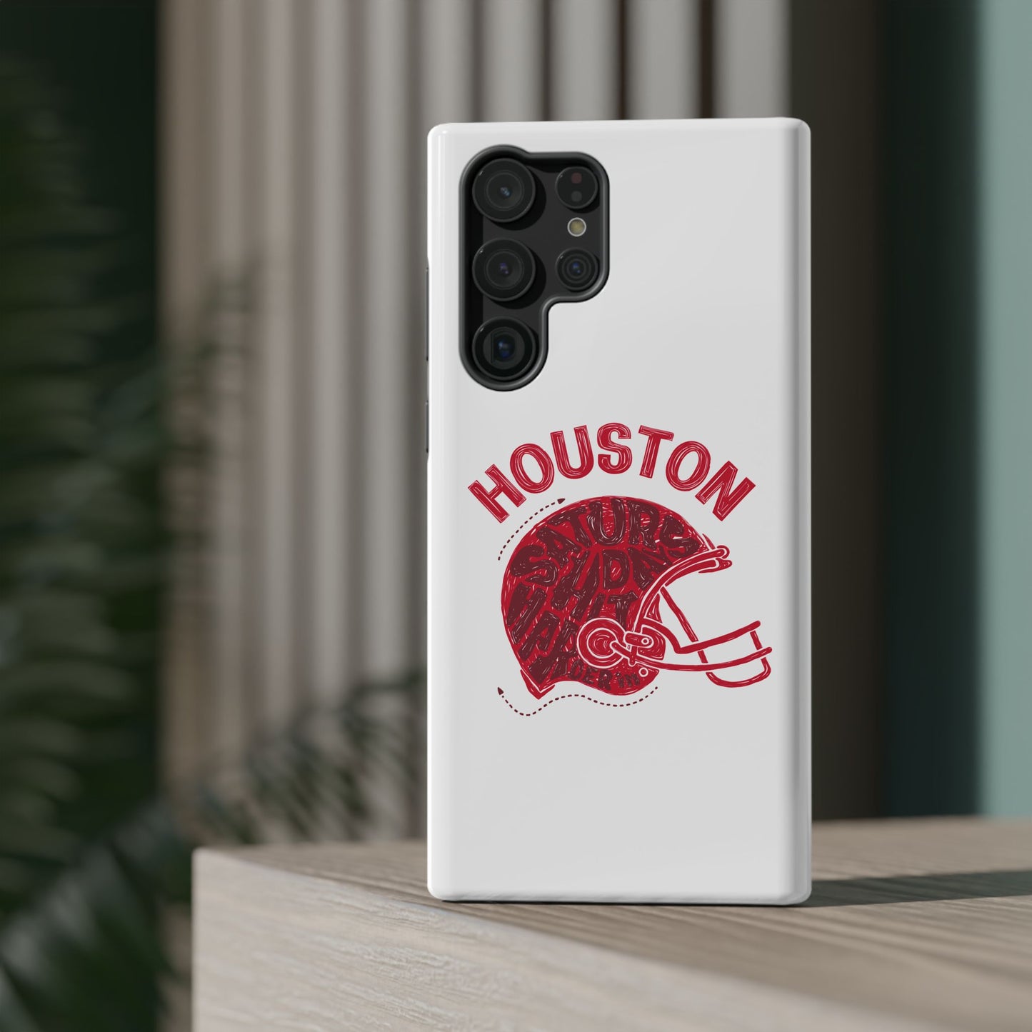 Houston Football Impact-Resistant Phone Case - Durable Design for Fans