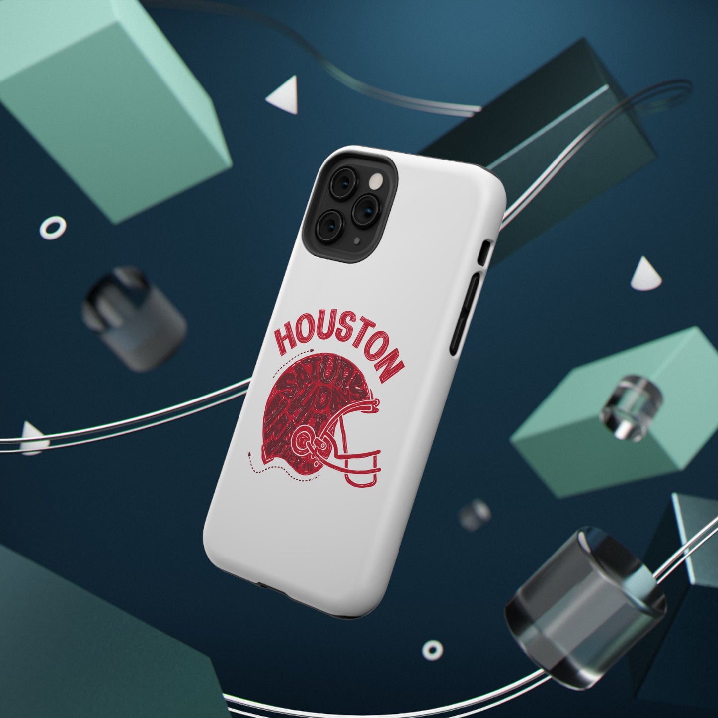 Houston Football Impact-Resistant Phone Case - Durable Design for Fans