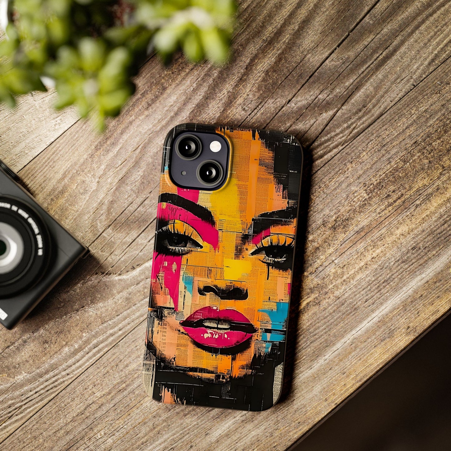 Retro Pop Culture Woman 1 - Phone Case