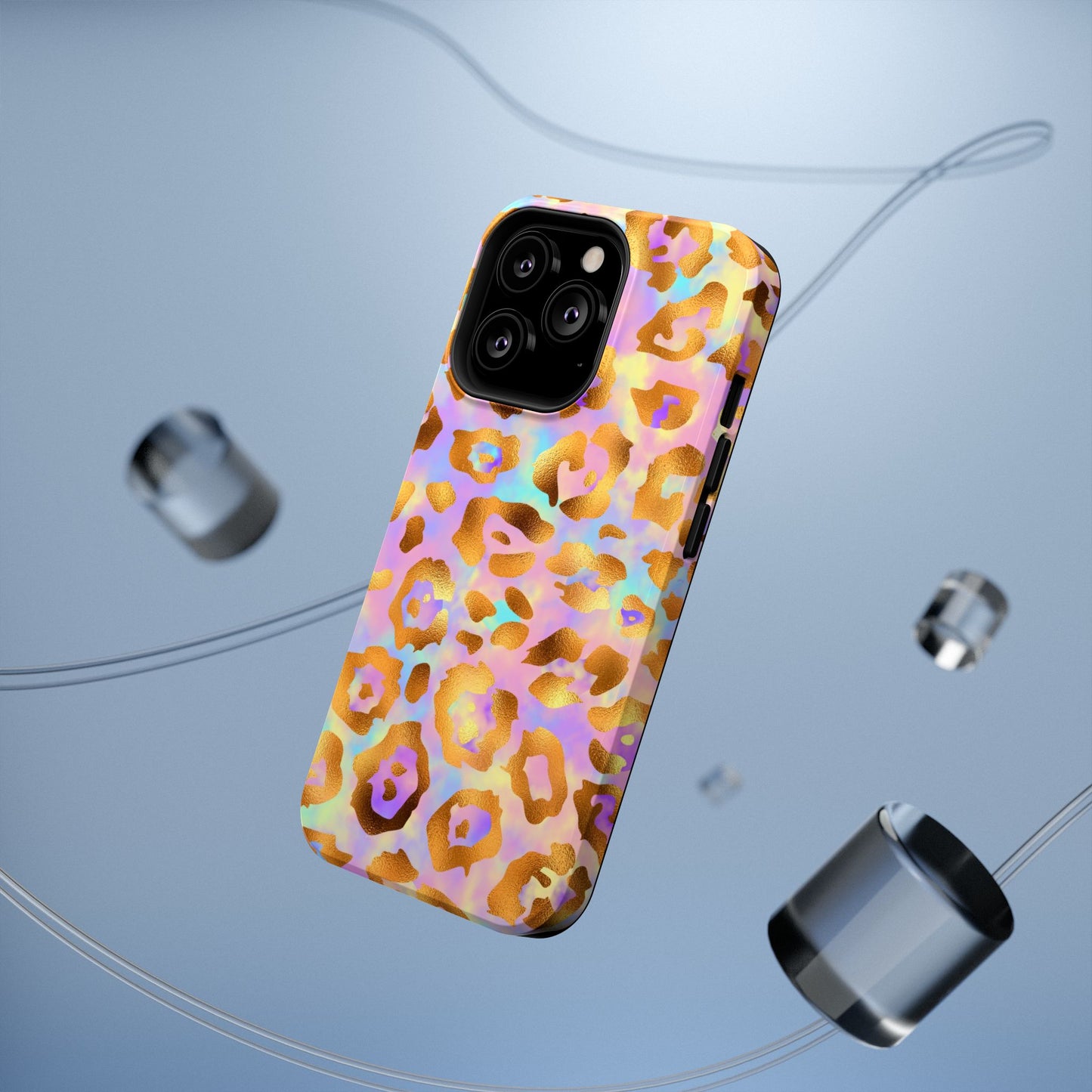 Leopard Print Impact-Resistant Phone Case