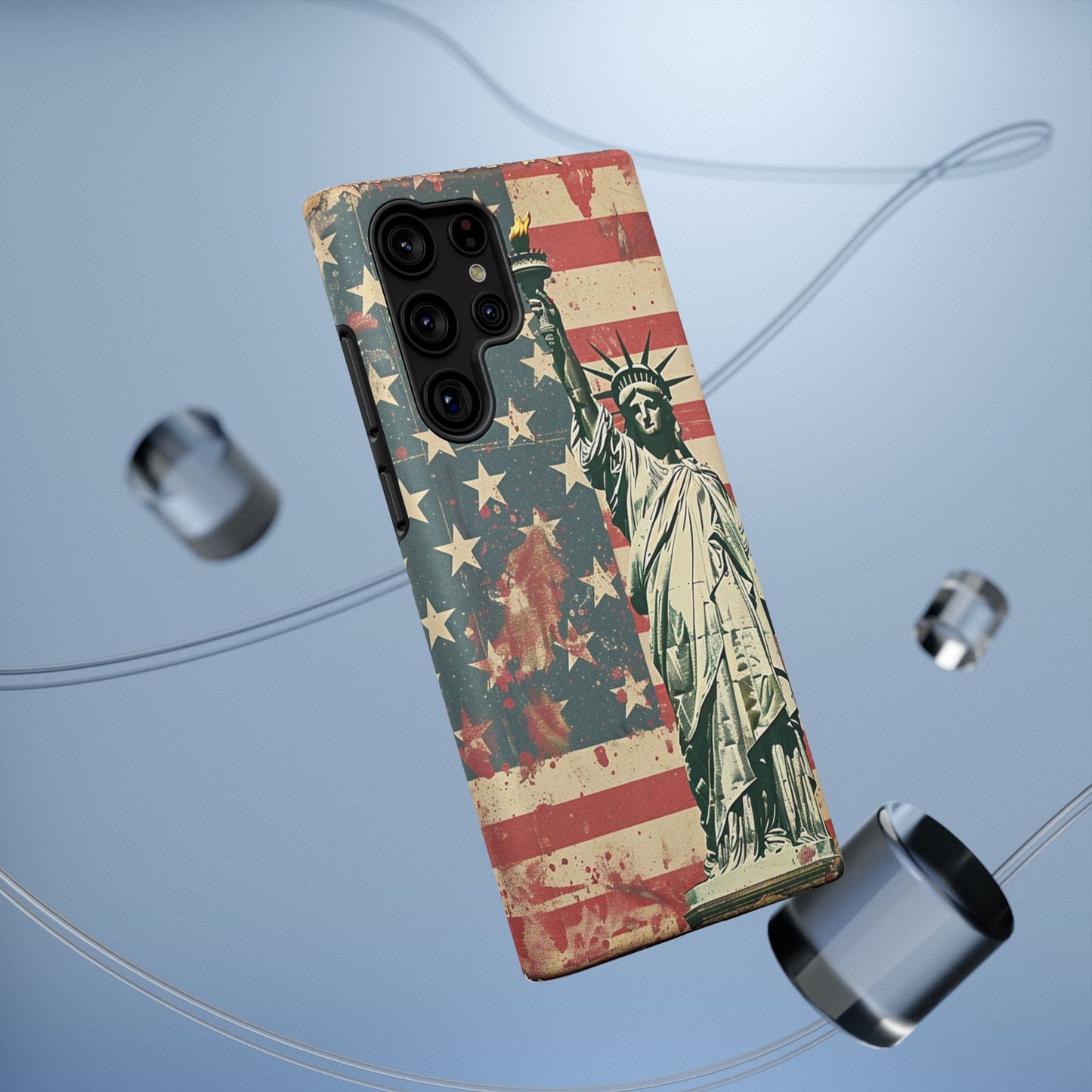 Liberty-Inspired Phone Case - Patriotic Design