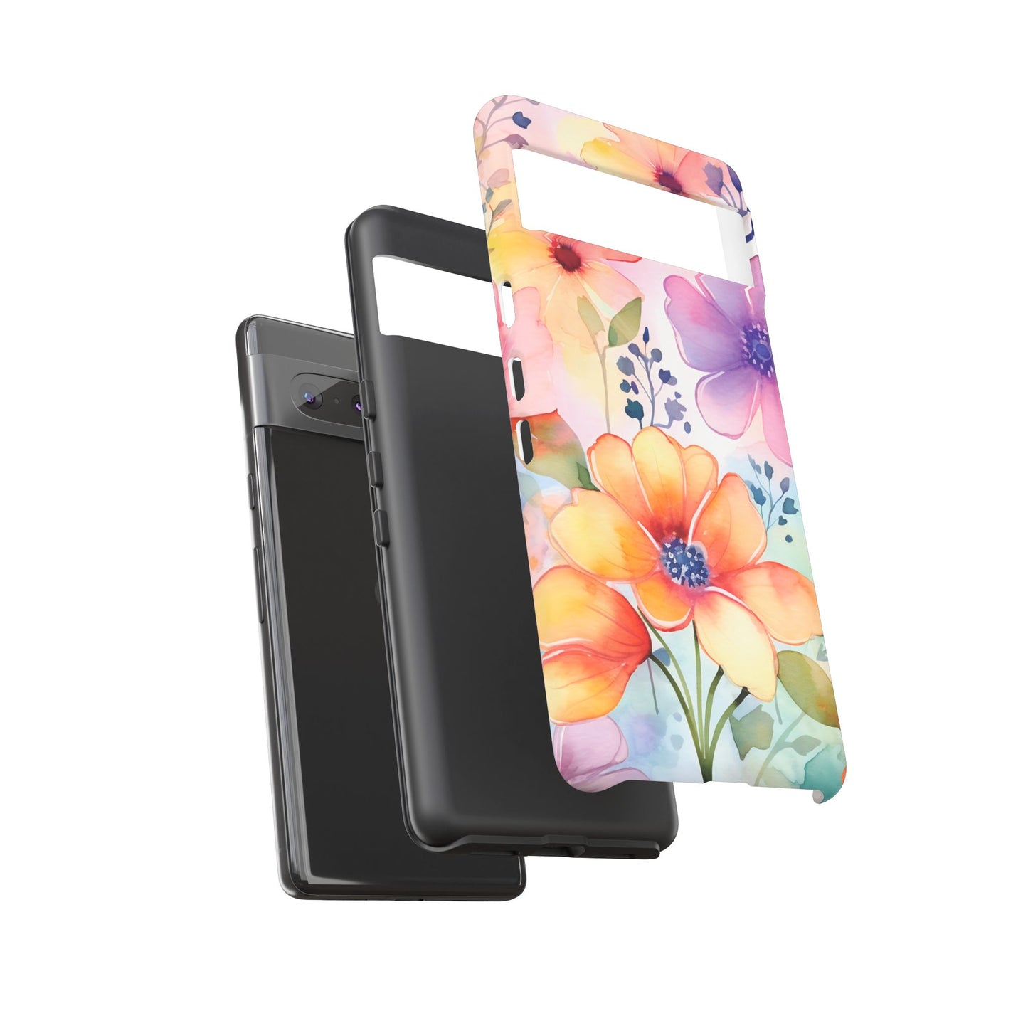 Floral Tough Case for Google Pixel- theme 1
