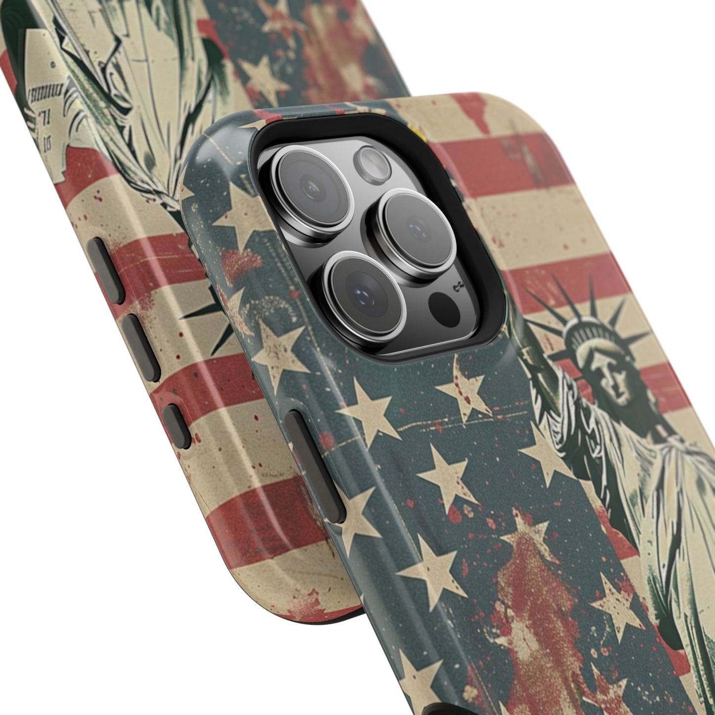 Liberty-Inspired Phone Case - Patriotic Design