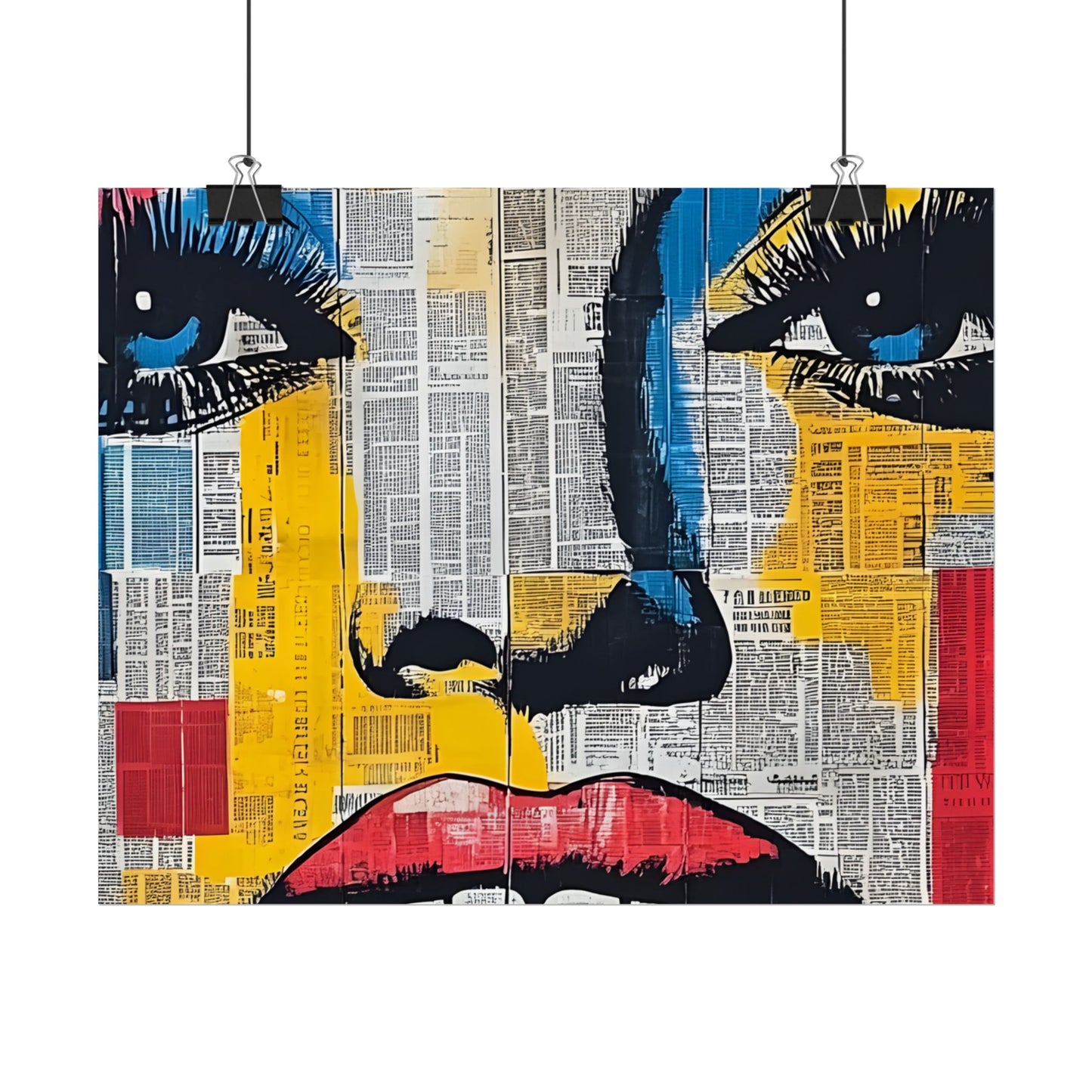 Poster Wall Art - Retro Pop Culture Woman 18 Comic Book Style