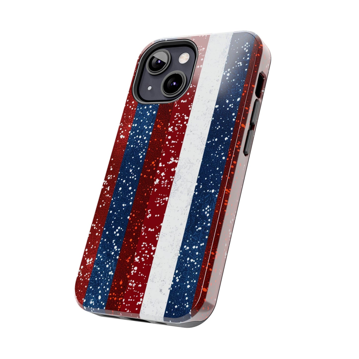 Patriotic Glitter Tough Phone Case