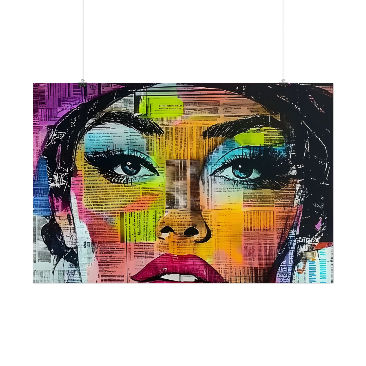 Retro Pop Culture Woman 9 - Wall Art, Retro Art