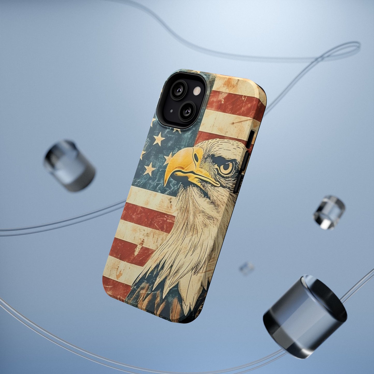 Eagle American Flag Phone Case