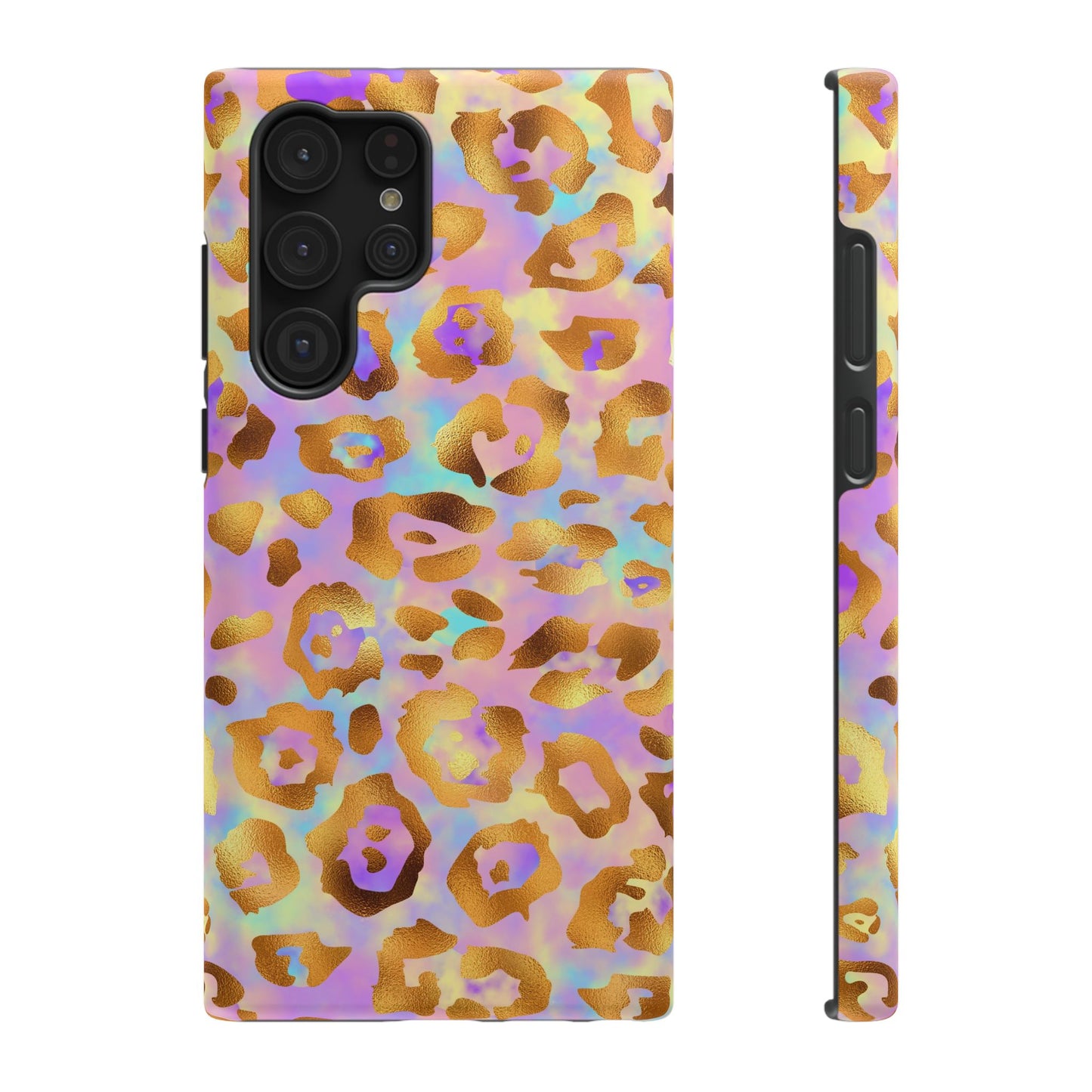 Leopard Print Impact-Resistant Phone Case