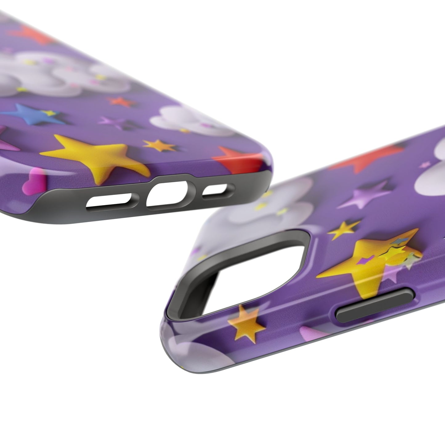 Colorful Cloud & Star Phone Case