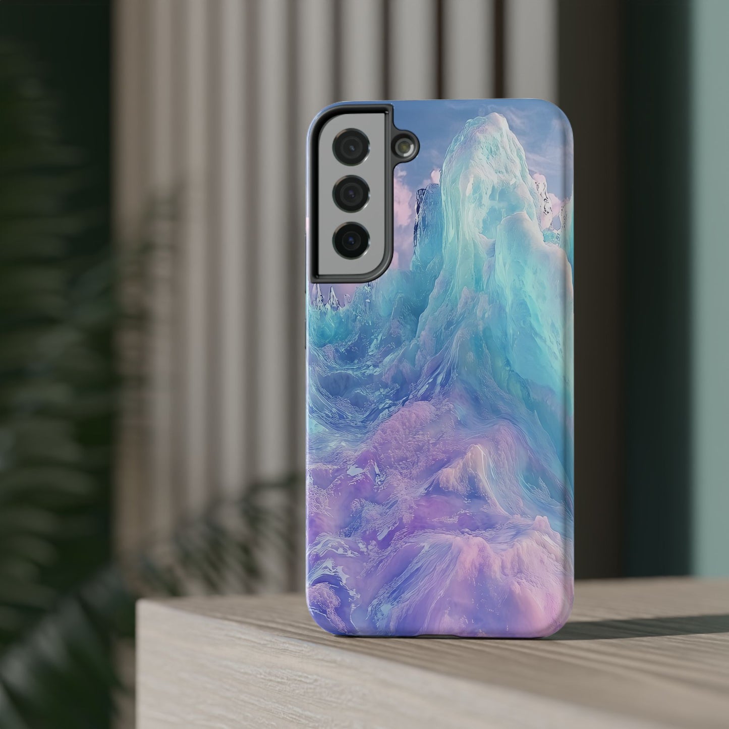 Phone Case - Colorful Abstract Waves Design