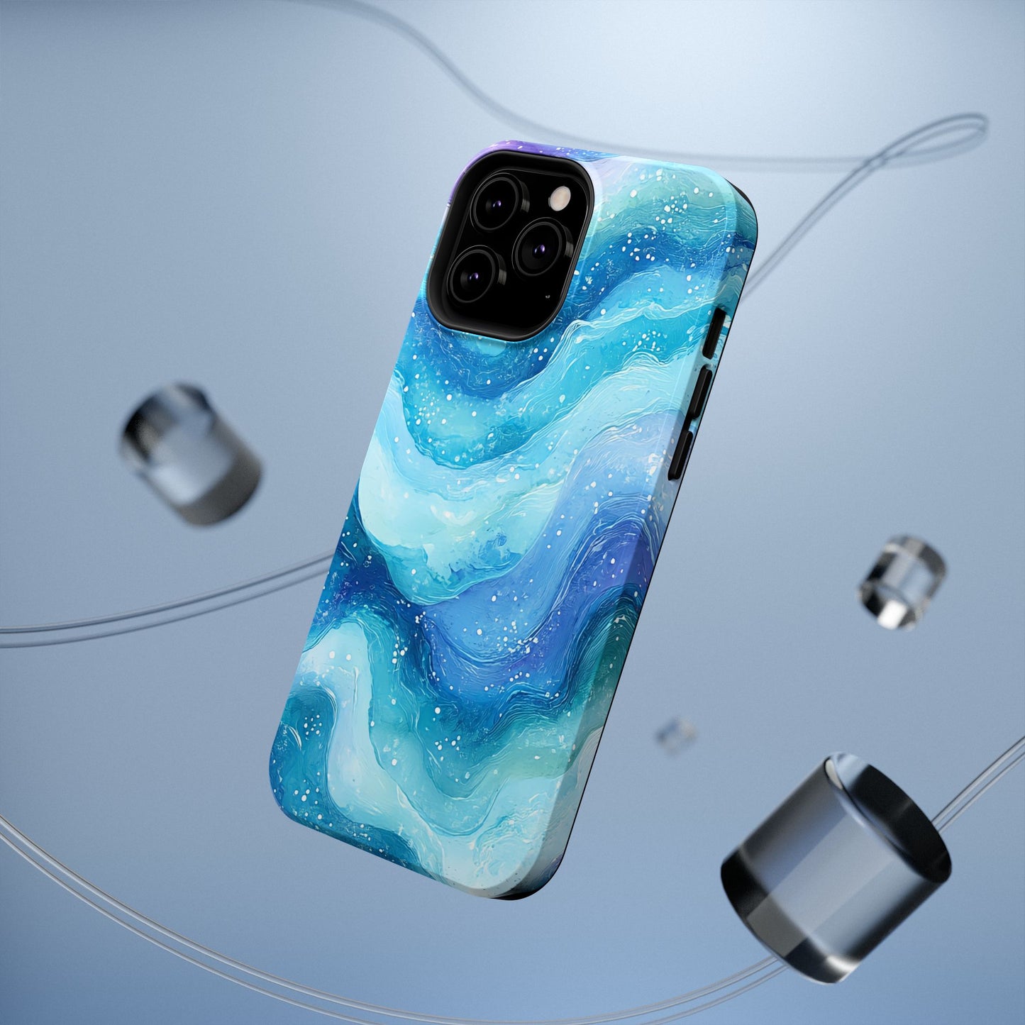 Ocean Wave Impact-Resistant Phone Case - Stylish and Durable Design