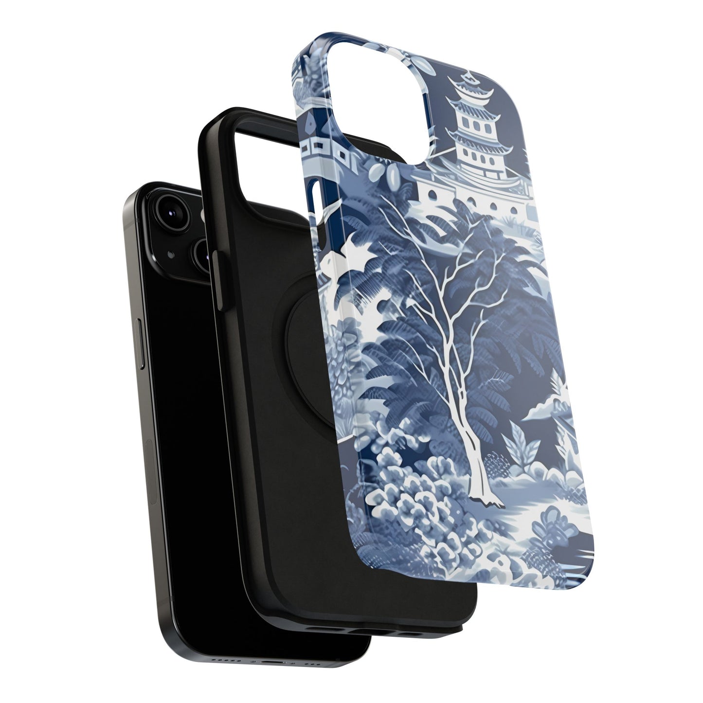 Elegant Blue Landscape Phone Case