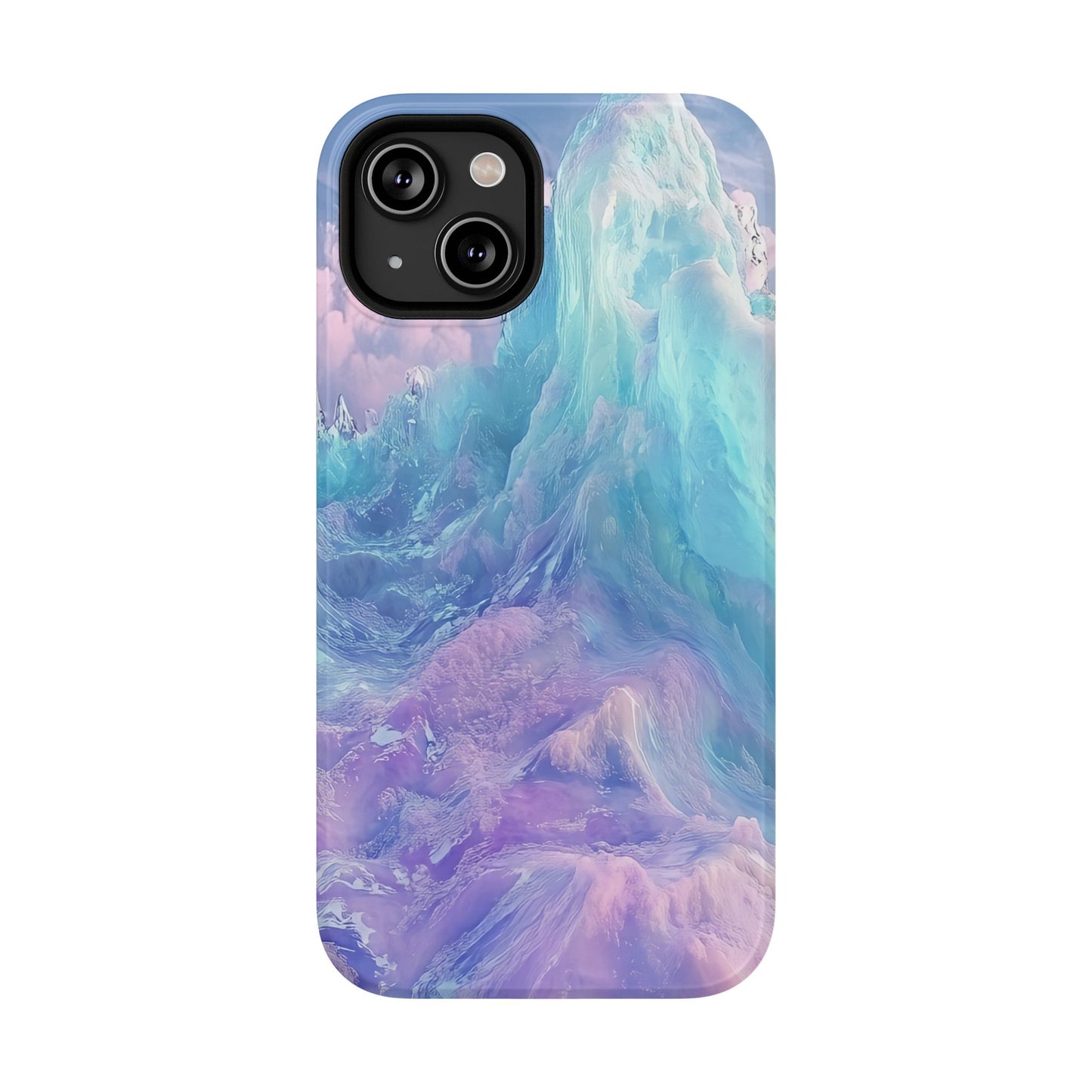 Phone Case - Colorful Abstract Waves Design