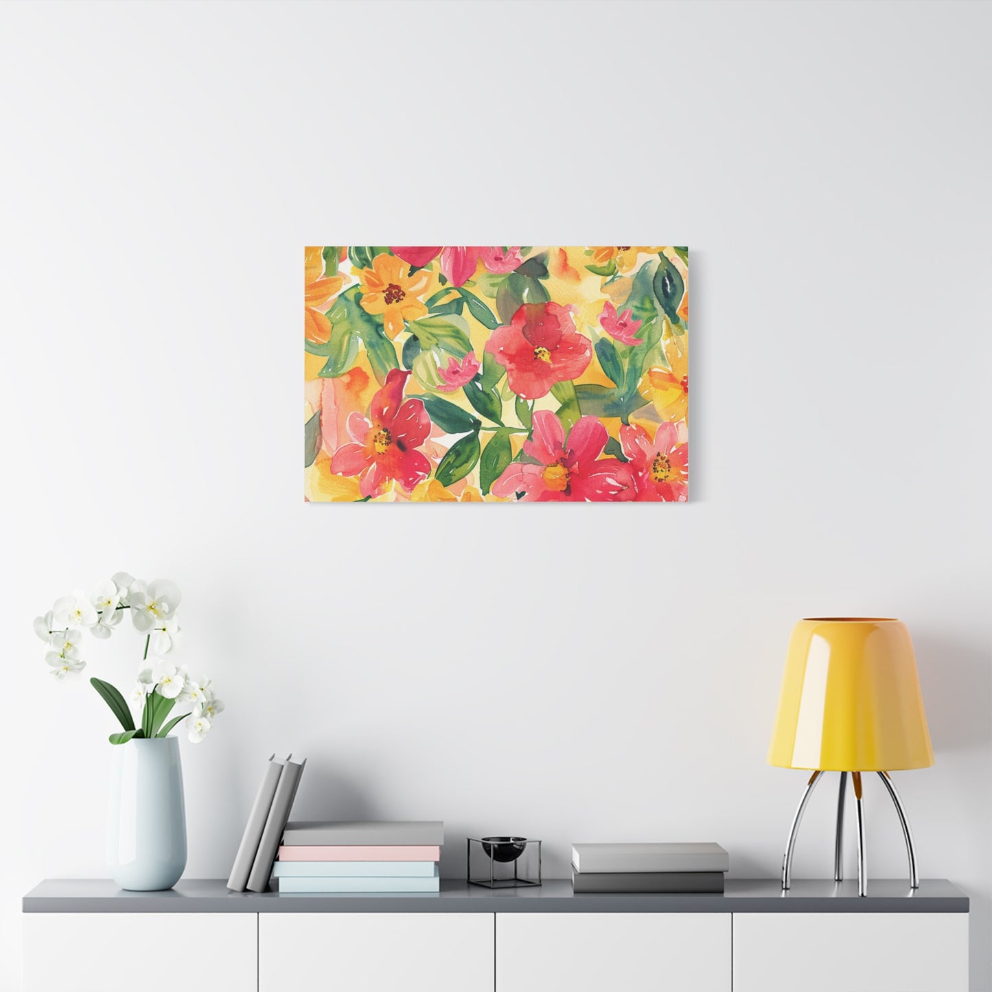 Floral Matte Canvas