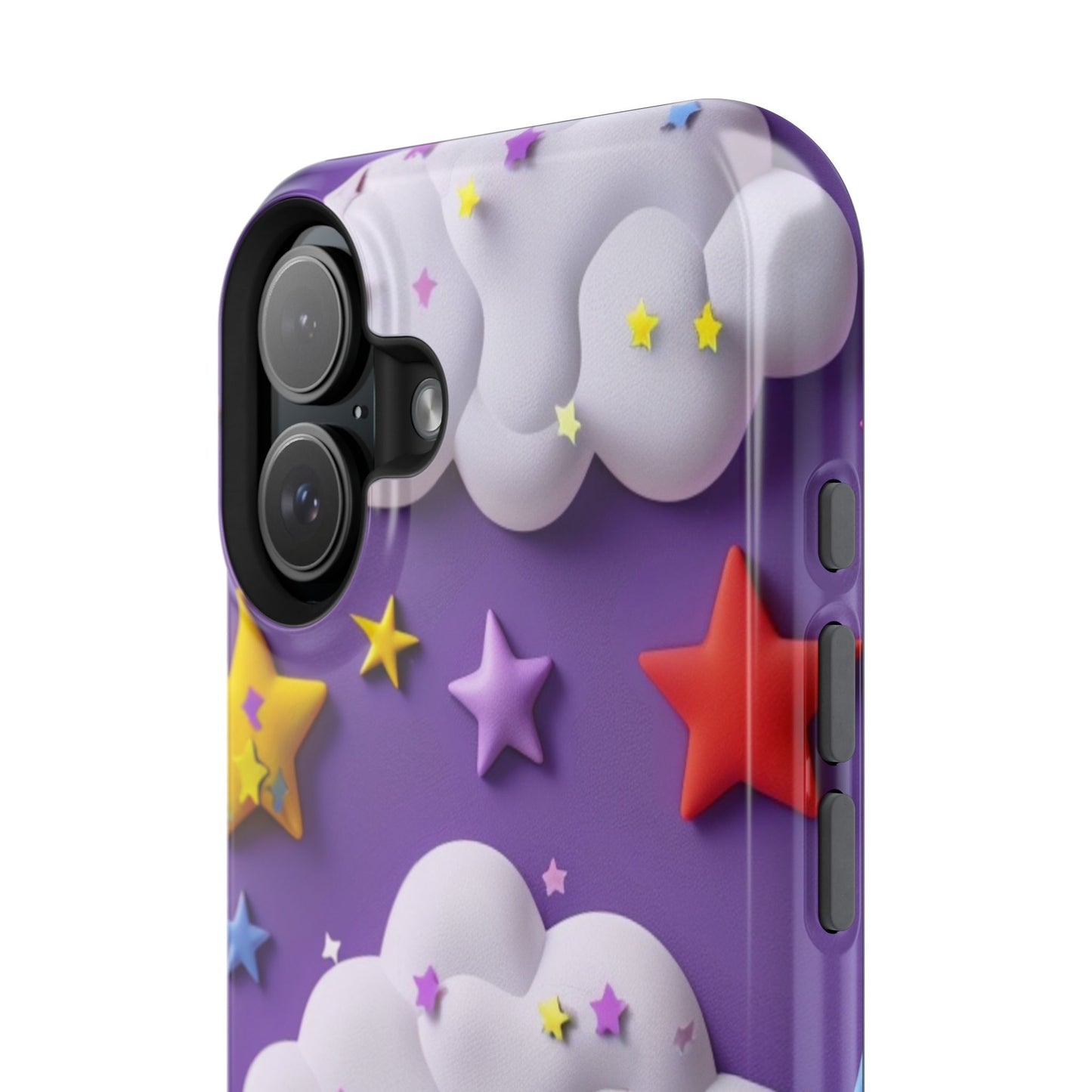 Colorful Cloud & Star Phone Case