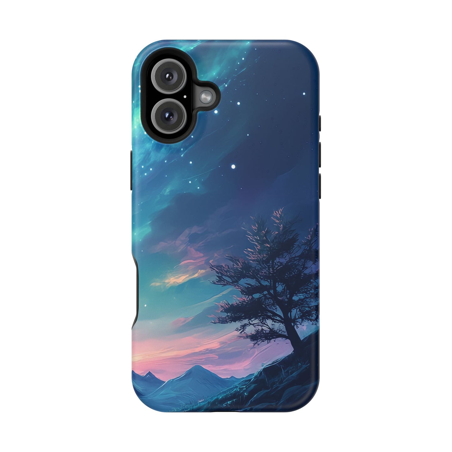 Stunning Galaxy Tree Impact-Resistant Phone Case