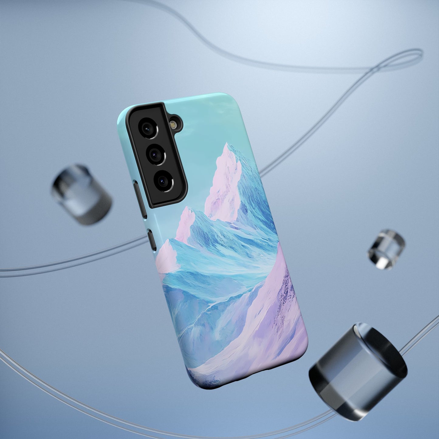 Mountain Landscape Phone Case - Impact-Resistant Protection for Nature Lovers