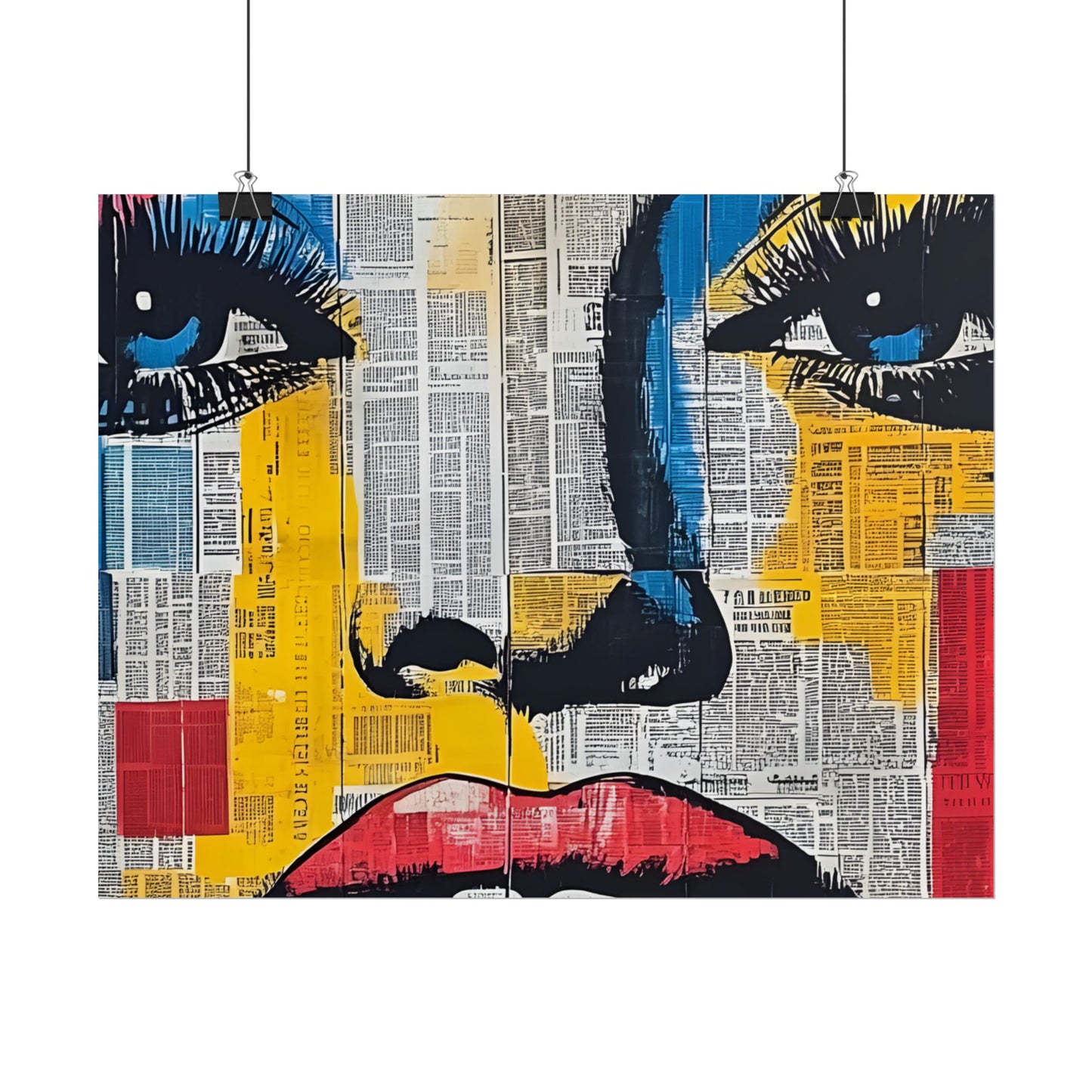 Poster Wall Art - Retro Pop Culture Woman 18 Comic Book Style