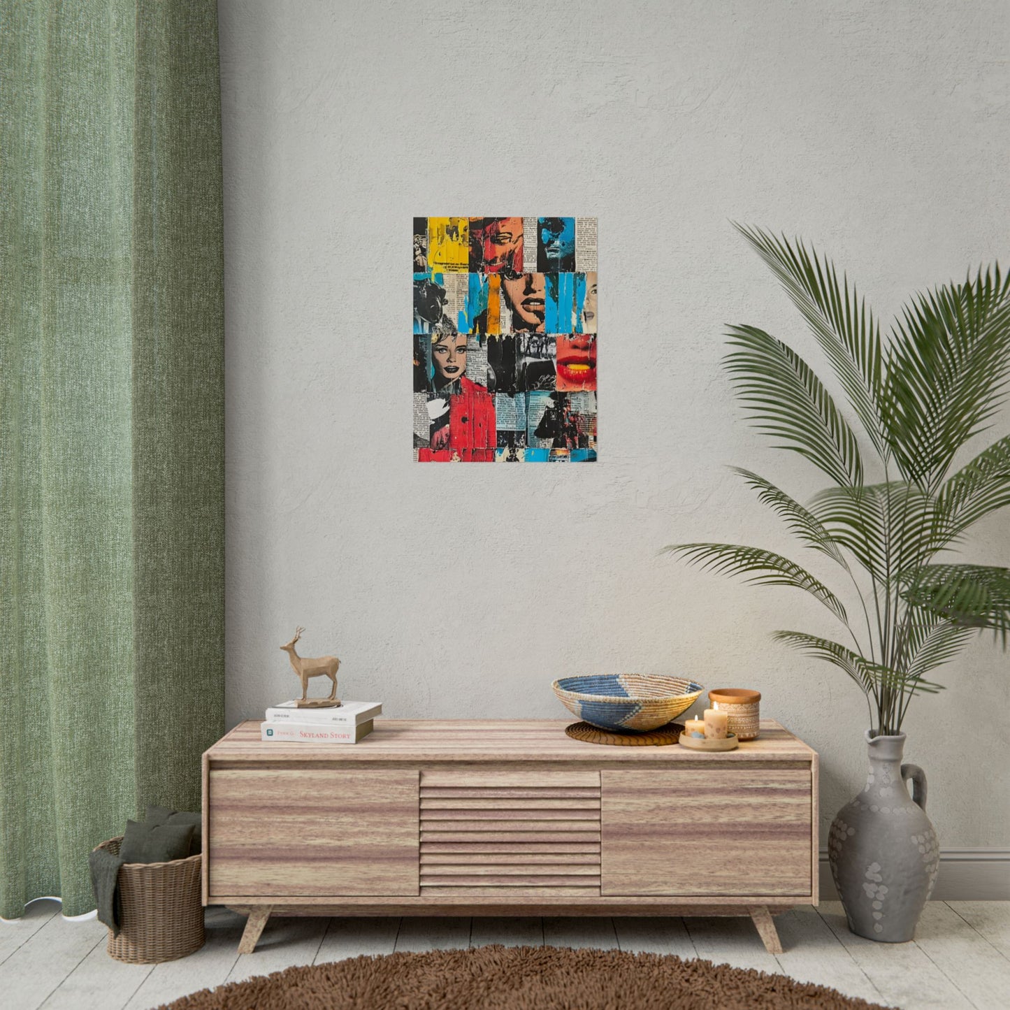 Retro Pop Culture Girl 7 - wall art