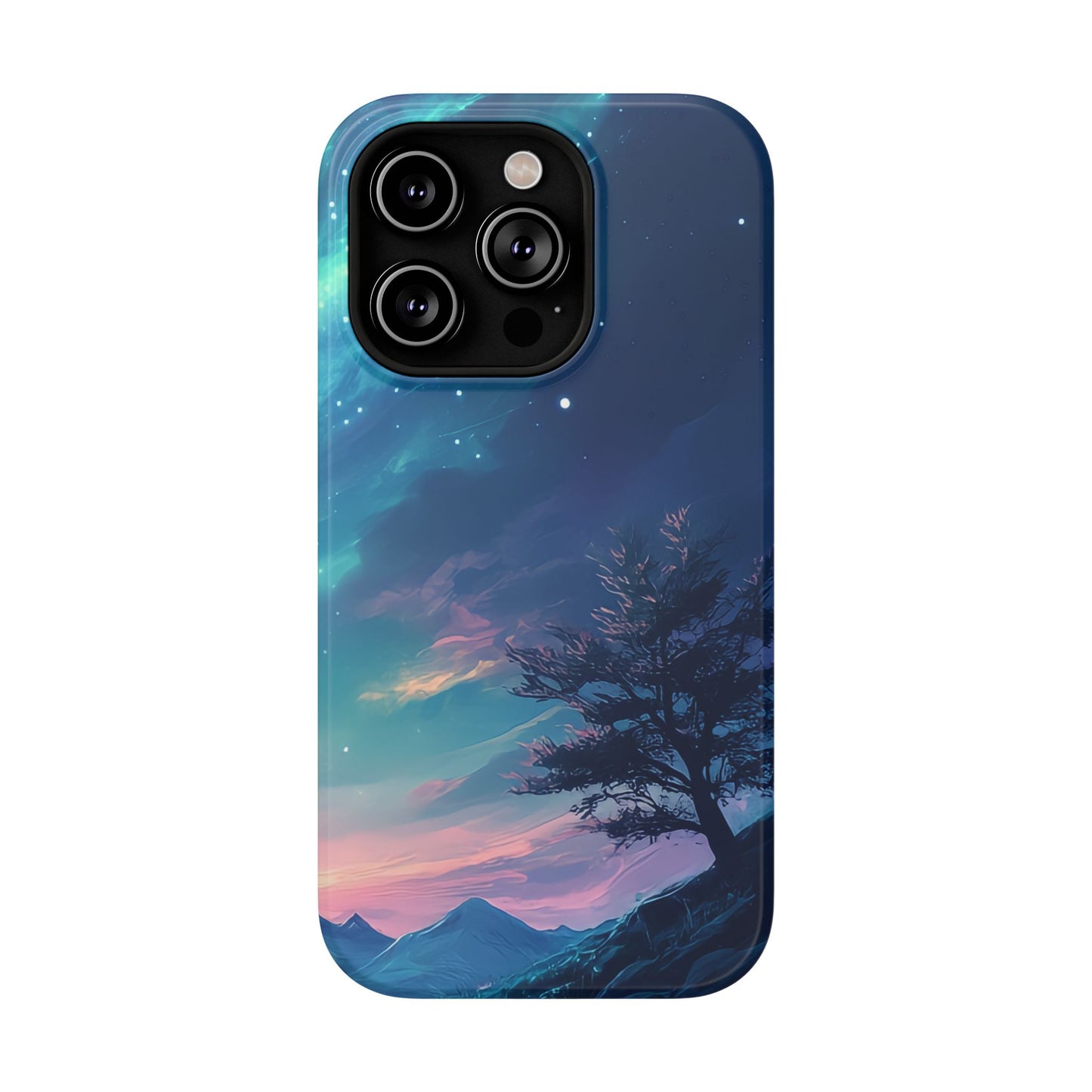 Stunning Galaxy Tree Impact-Resistant Phone Case