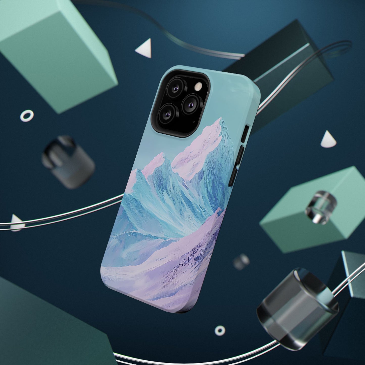 Mountain Landscape Phone Case - Impact-Resistant Protection for Nature Lovers