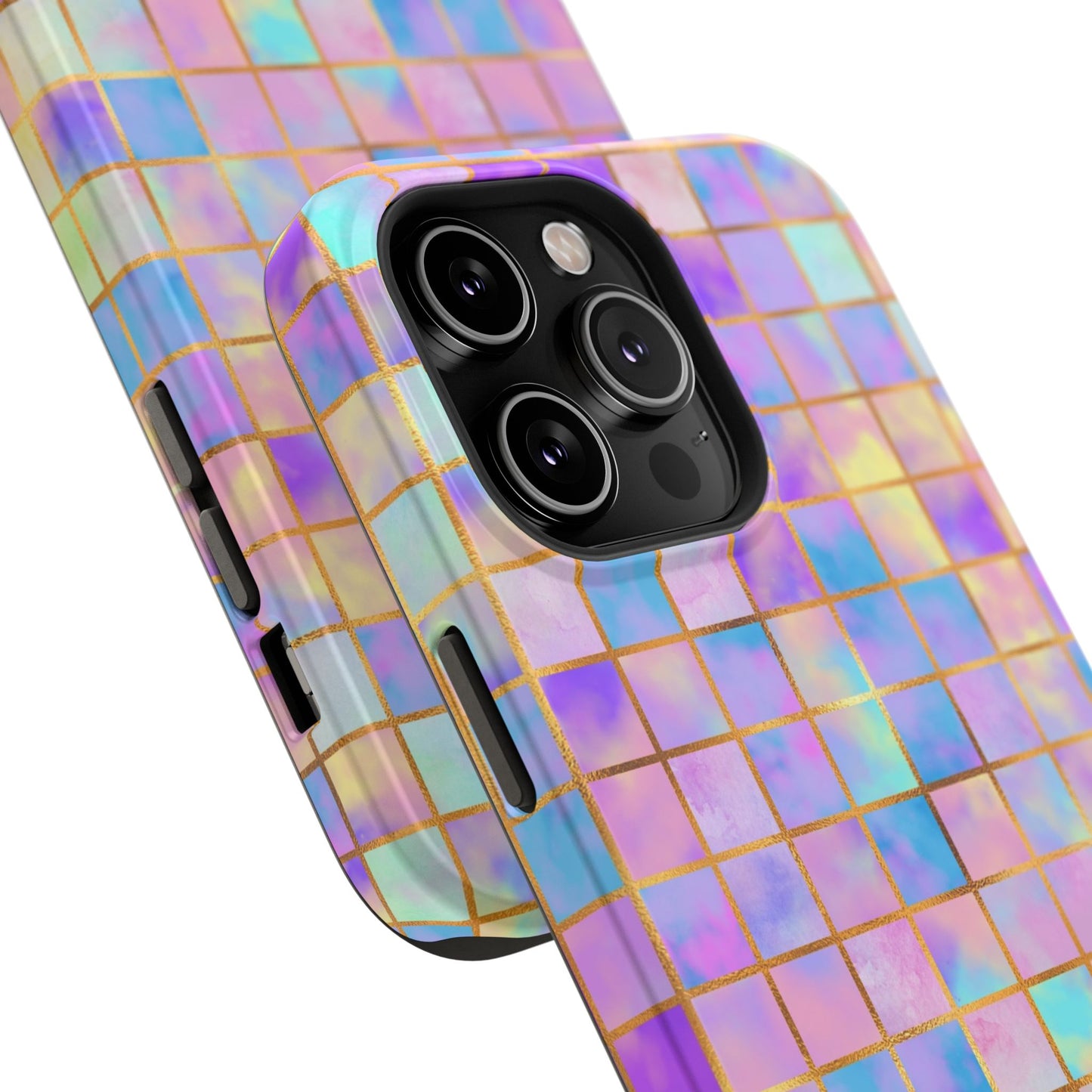 Colorful Mosaic Impact-Resistant Phone Case