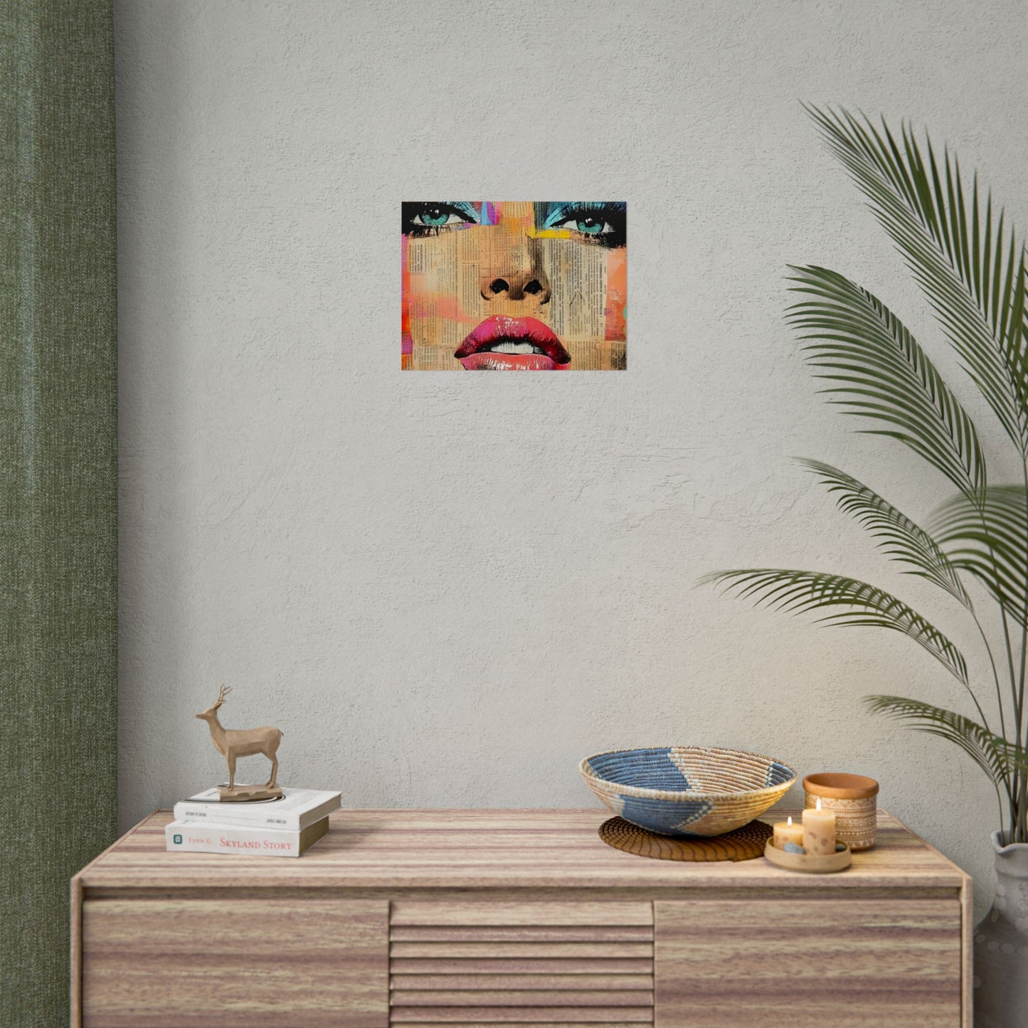 Retro Pop Culture Woman 12 , wall art, Art lovers poster