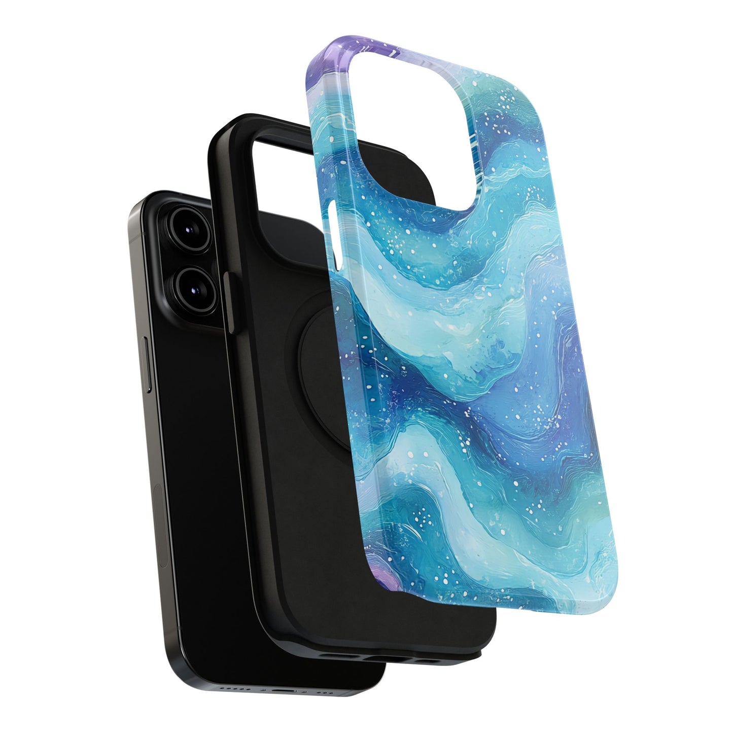 Ocean Wave Impact-Resistant Phone Case - Stylish and Durable Design