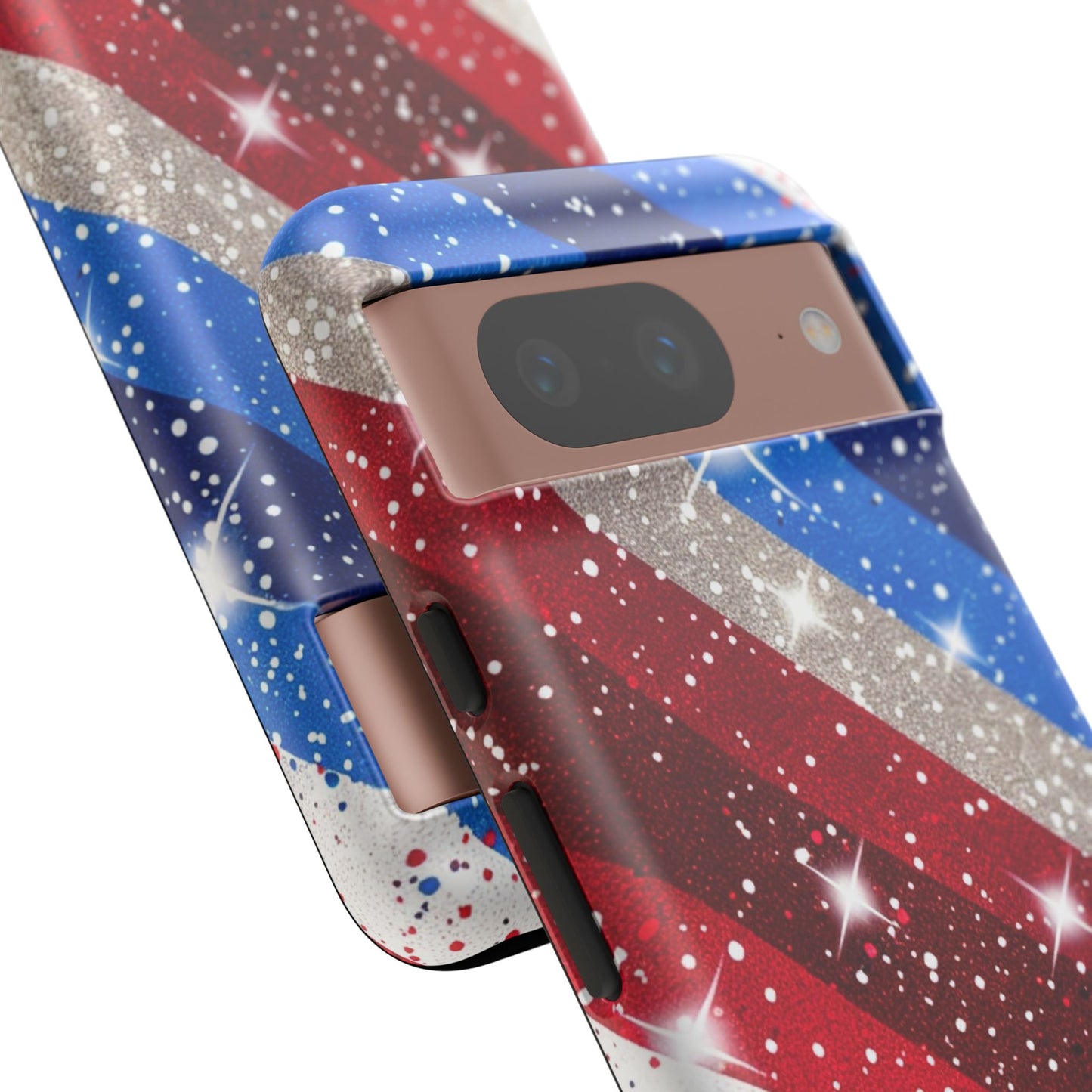Glittery Patriotic Phone Case - Tough Cases
