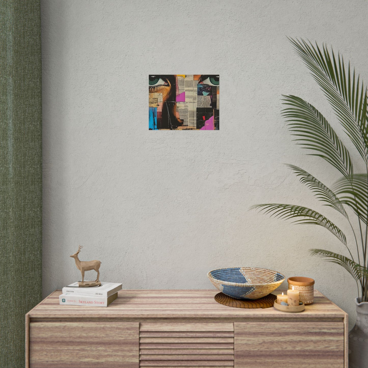 Wall Art Poster - Retro Pop Culture Woman 14 Comic Book Style