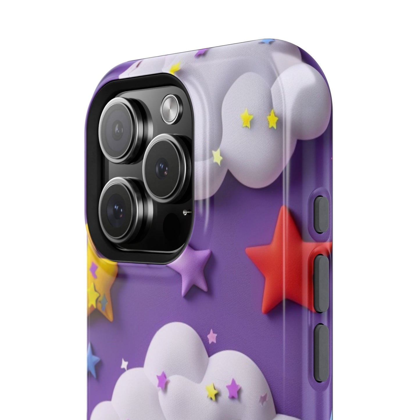 Colorful Cloud & Star Phone Case