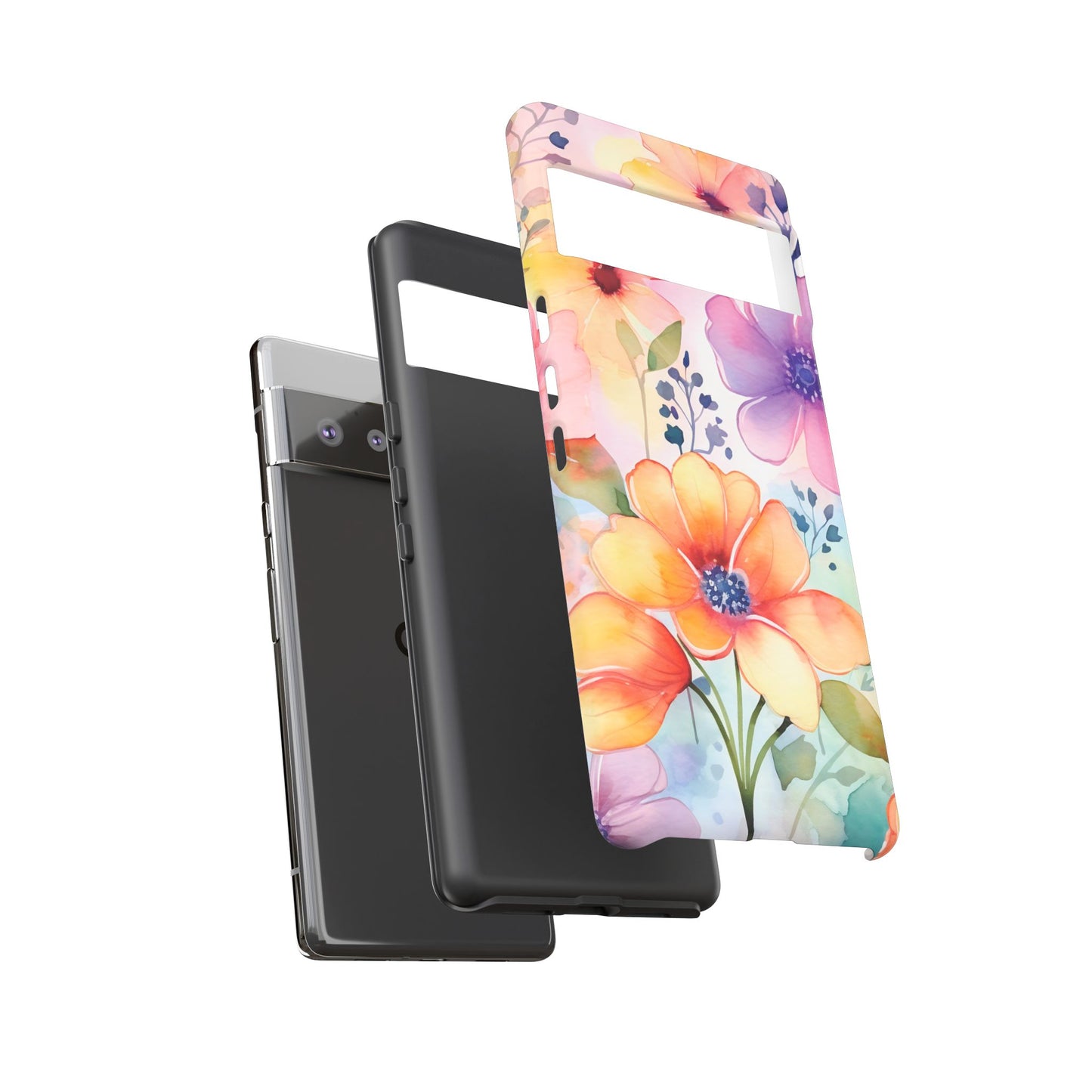 Floral Tough Case for Google Pixel- theme 1