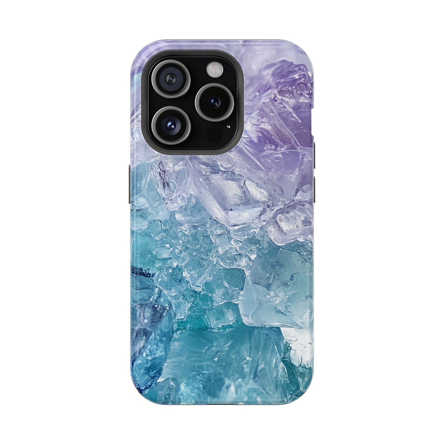 Crystal-Patterned Impact-Resistant Phone Case | Stylish Protection for Adventurers