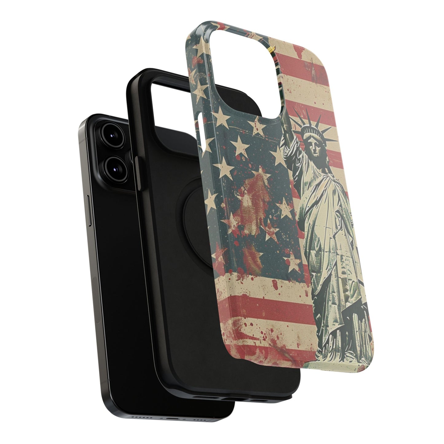 Liberty-Inspired Phone Case - Patriotic Design