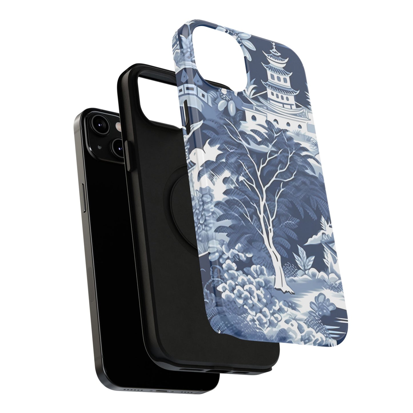 Elegant Blue Landscape Phone Case