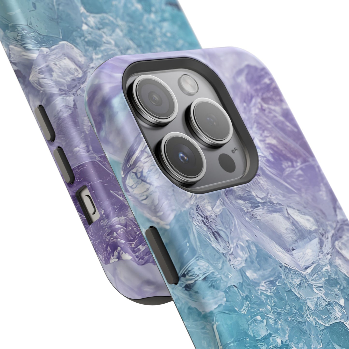 Crystal-Patterned Impact-Resistant Phone Case | Stylish Protection for Adventurers