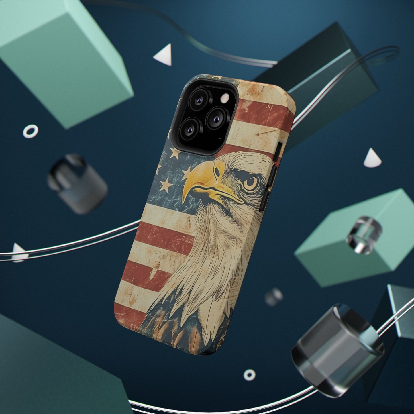 Eagle American Flag Phone Case