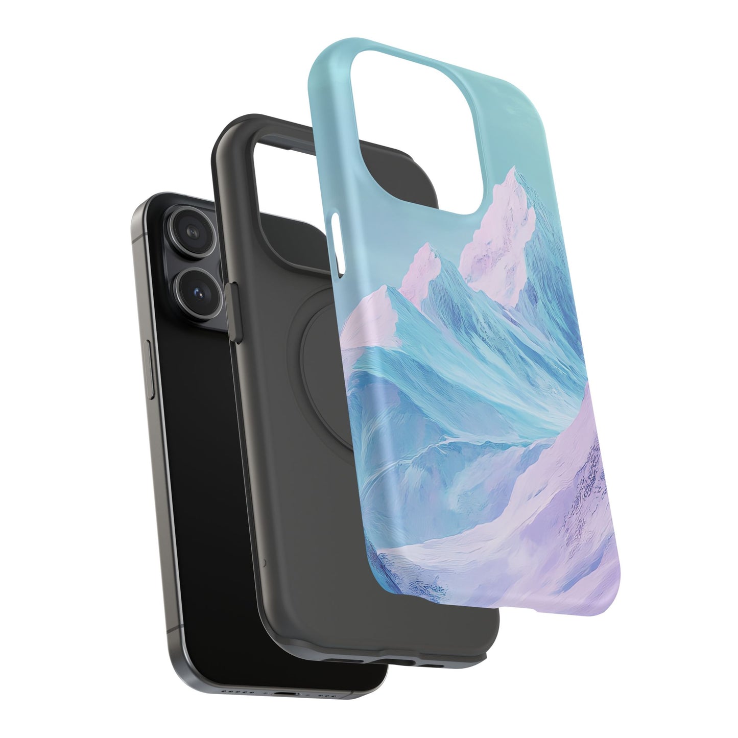 Mountain Landscape Phone Case - Impact-Resistant Protection for Nature Lovers