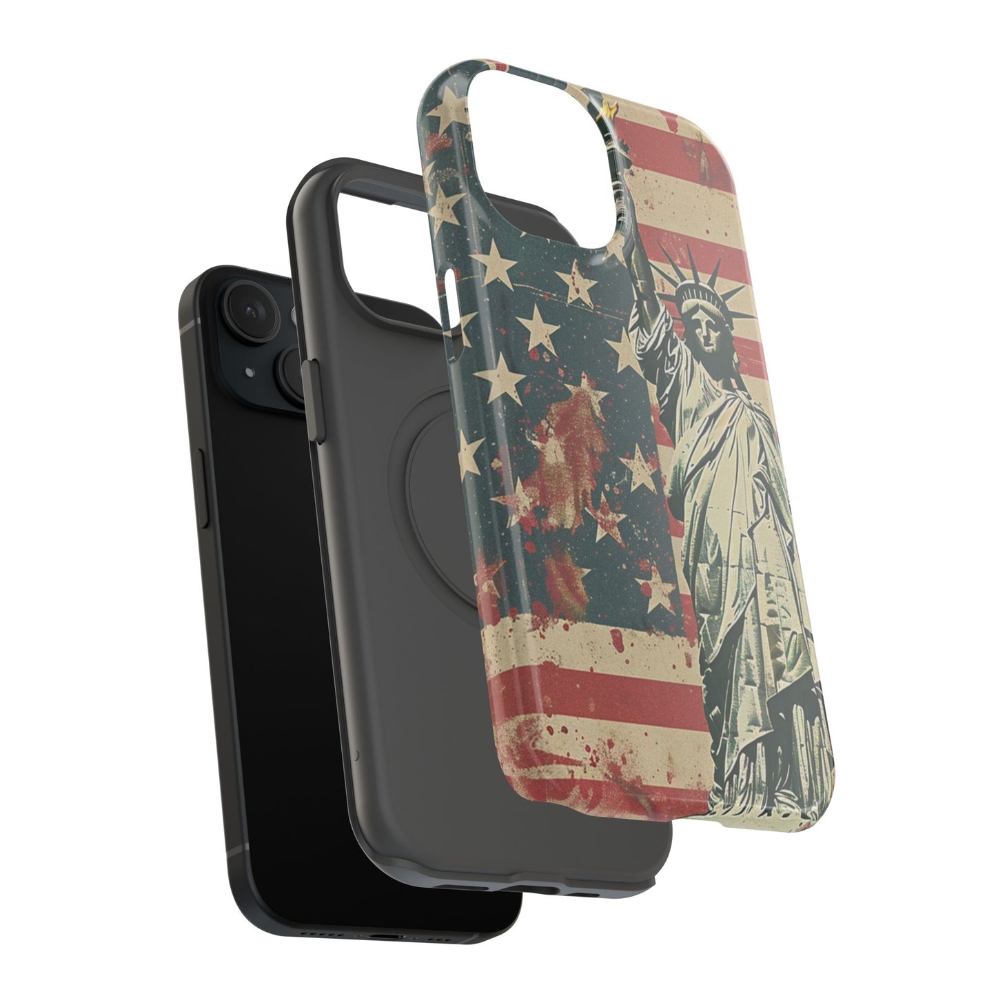 Liberty-Inspired Phone Case - Patriotic Design