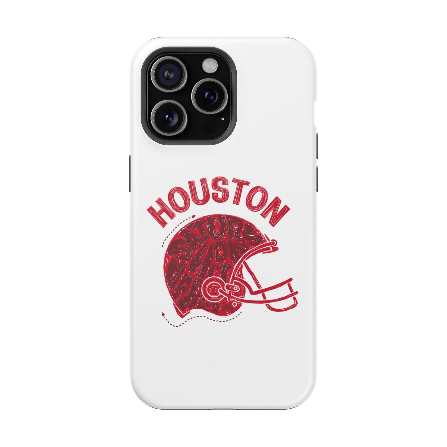 Houston Football Impact-Resistant Phone Case - Durable Design for Fans