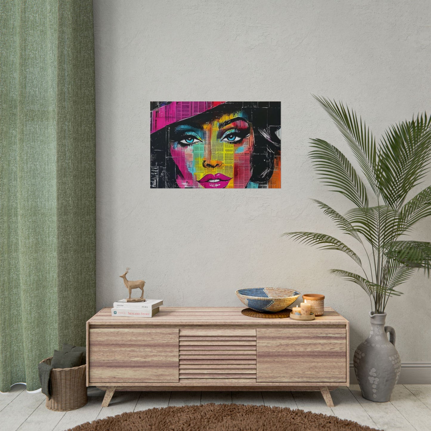 Poster Print Retro Pop Culture Woman 10