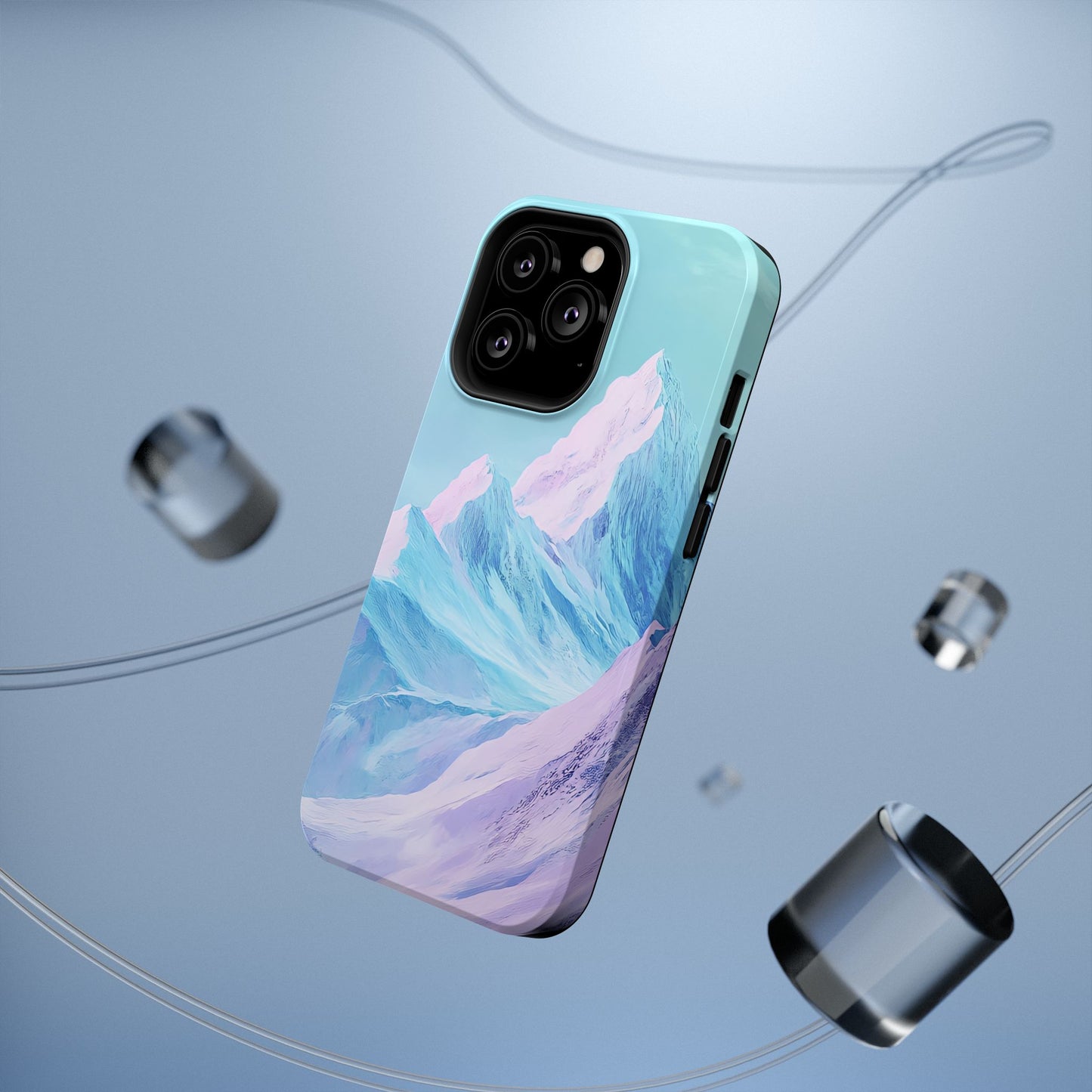 Mountain Landscape Phone Case - Impact-Resistant Protection for Nature Lovers