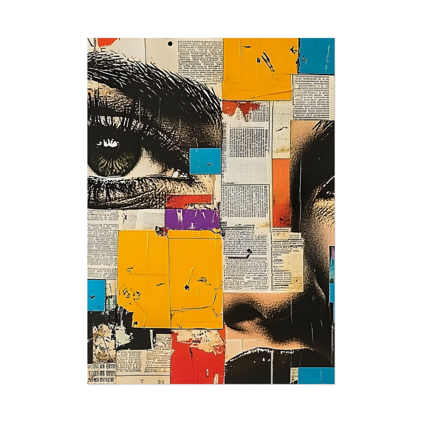 Wall Art Poster - Retro Pop Culture Woman 15